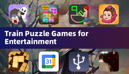 Игры-головоломки поезда для развлечения