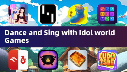 Танцуйте и поют с играми Idol World